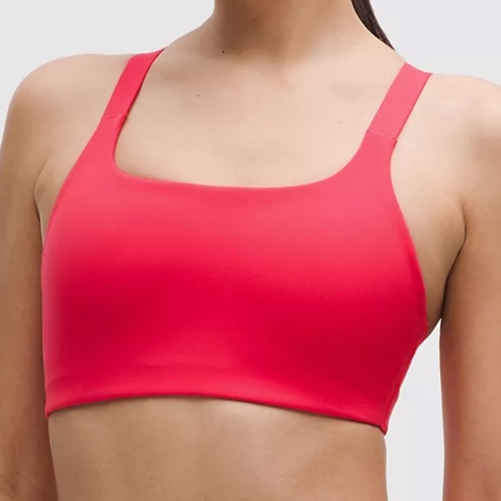 NWT Lululemon Ultralu Square-Neck Workout Bra Medium Support, B/C Cup